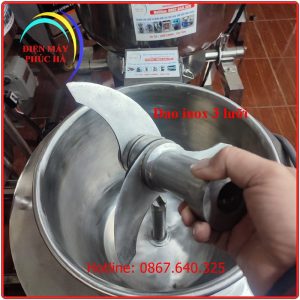Cấu tạo máy xay giò chả công nghiệp dùng điện 110v