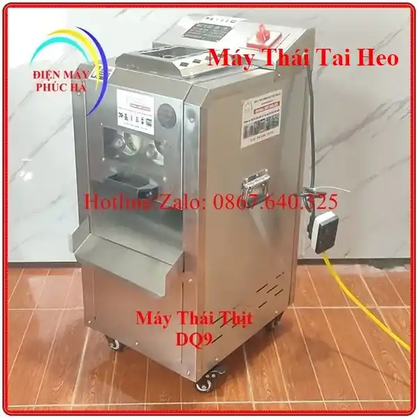 Máy thái tai heo – Lát đều đẹp, tiết kiệm thời gian sơ chế