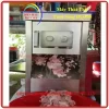 Máy Thái Thịt Tươi Sống DQ300 - Ảnh thực tế sử dụng, máy đang vận hành thái thịt, máy thái nhanh, lát thái điều đẹp, năng suất cao.