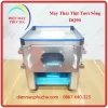 Máy Thái Thịt Tươi Sống DQ90 - Ảnh tổng thể sản phẩm, toàn thân, góc chính diện, chất liệu inox bền đẹp, năng suất cao.