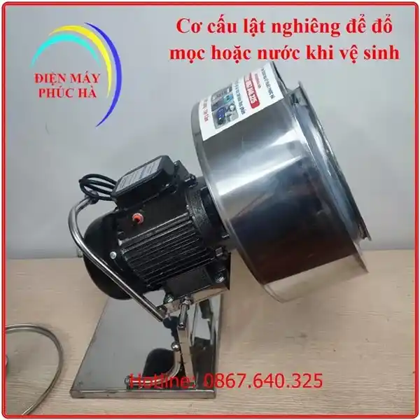 Máy xay giò chả 1kg cối nghiêng