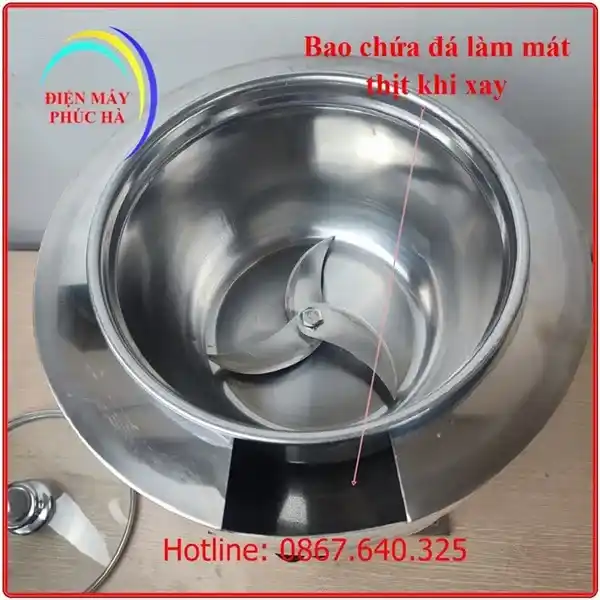 Cấu tạo máy xay giò chả 1kg