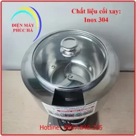 Máy xay giò chả 1kg inox 304