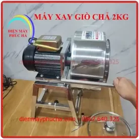 Máy xay giò chả 2kg cối nghiêng