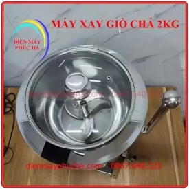 Máy xay giò chả 2kg inox 304