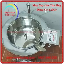 Cấu tạo lưỡi dao máy xay giò chả 3kg 2.2kw