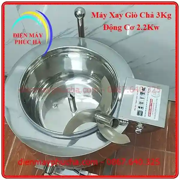 Cấu tạo lưỡi dao máy xay giò chả 3kg 2.2kw