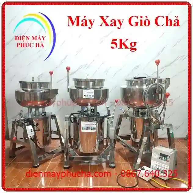 Máy xay giò chả 5kg giao hàng toàn quốc và quốc tế