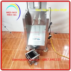 Máy Thái Tai Heo DQ8 - Ảnh bộ dao có thể tháo dời để dễ dàng vệ sinh, lưỡi dao được làm từ chất liệu không gỉ.
