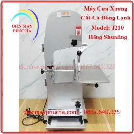 Máy Cưa Xương J210 - Ảnh chất liệu bàn inox,thân máy bằng nhôm đúc chắc chắn.