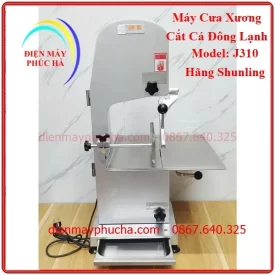 Máy Cưa Xương J310 - Ảnh tổng thể sản phẩm, toàn thân, góc chính diện, chất liệu inox bền đẹp, năng suất cao.