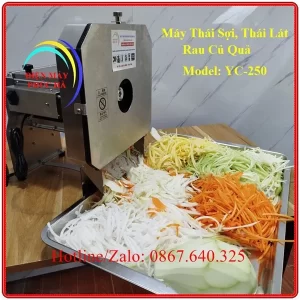 Máy Thái Sợi Cà Rốt