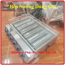 Bếp nướng hồng ngoại bằng Gas tiện dụng khi nướng ngoài trời, không cần dùng điện