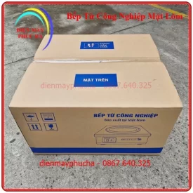 Bếp từ Công nghiệp Mặt Lõm gọn nhẹ phù hợp với mọi loại bếp