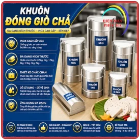Khuôn Giò Chả Inox