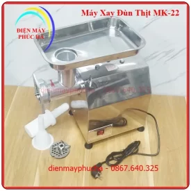 Máy xay đùn thịt MK-22 có cối cỡ 22, dùng chất liệu chống gỉ sét