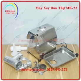 Máy xay đùn thịt MK-22 phù hợp cho các sạp bán thịt ở chợ, kiot, siêu thị mini