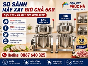 So Sanh May Xay Gio Cha 220v Vs 380v