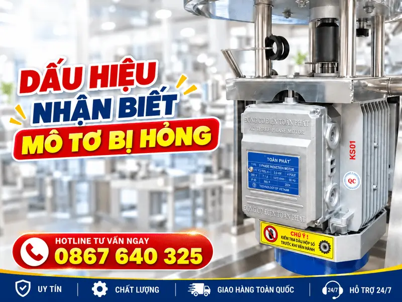 Máy xay giò chả bị cháy hỏng mô tơ và mẹo xử lý 1 Dấu hiệu nhận biết mô tơ máy xay giò chả đang gặp vấn đề